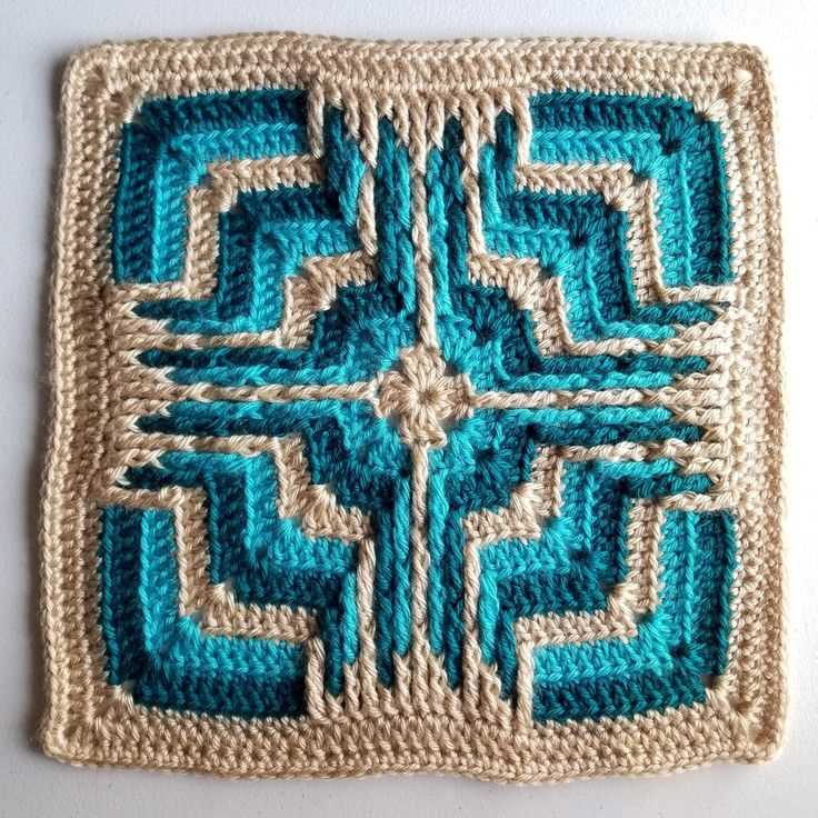 12 inch knitted square patterns