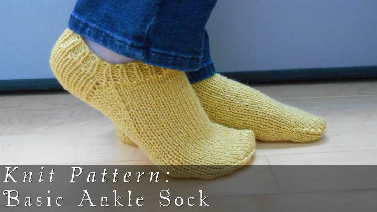 Free two needle sock knitting patterns