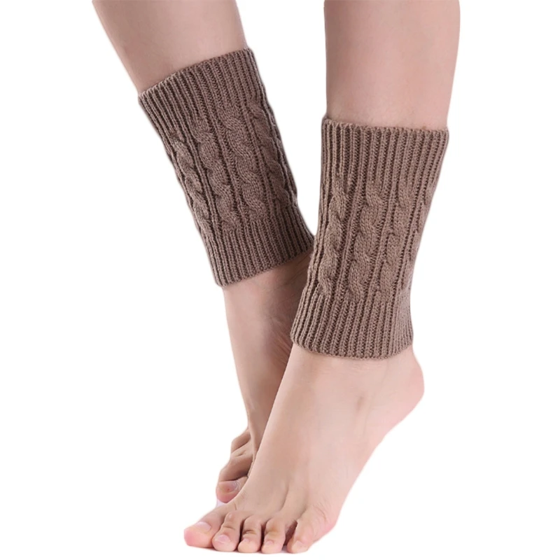 Knitted ankle warmers pattern