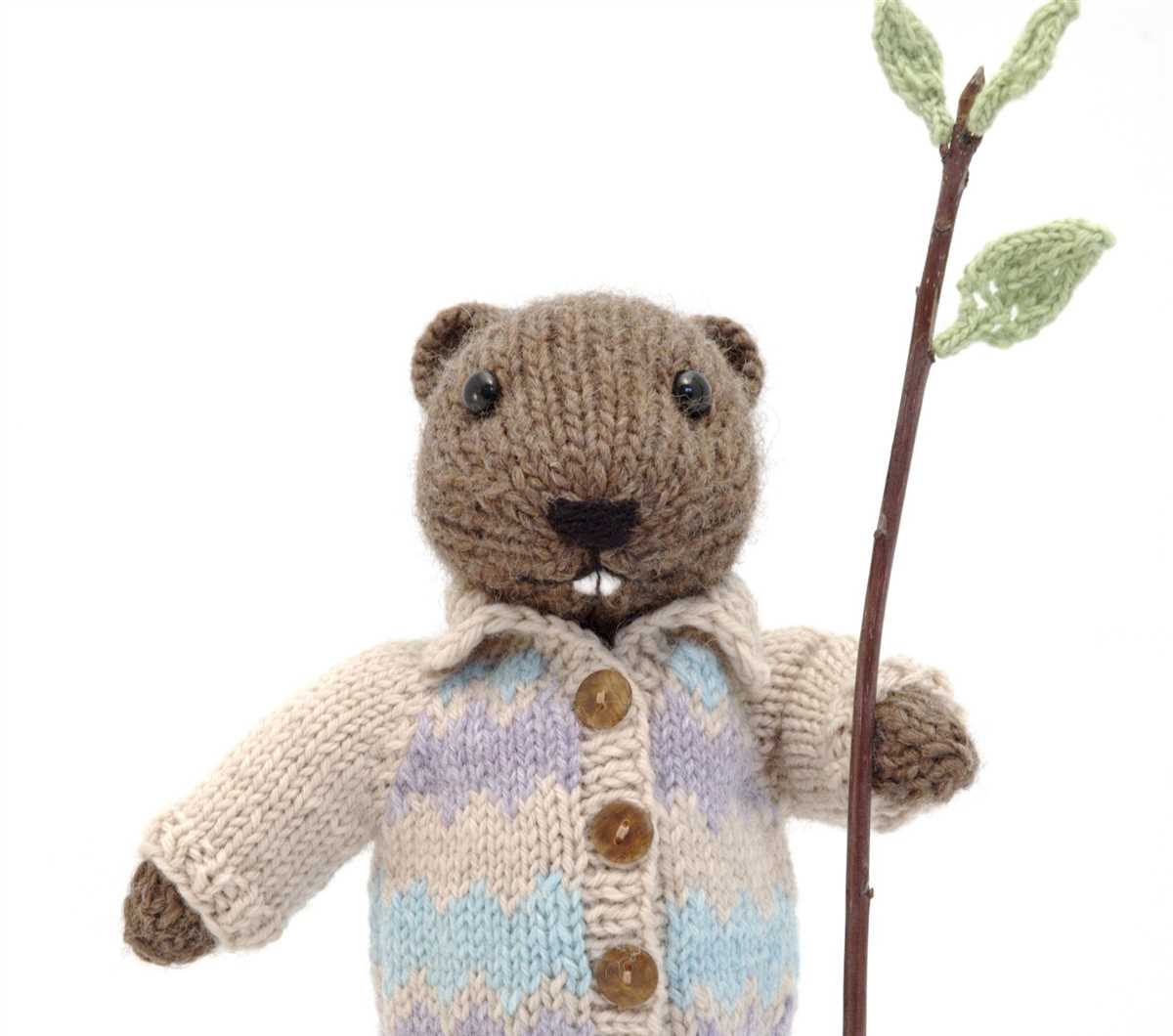 Beaver knitting pattern