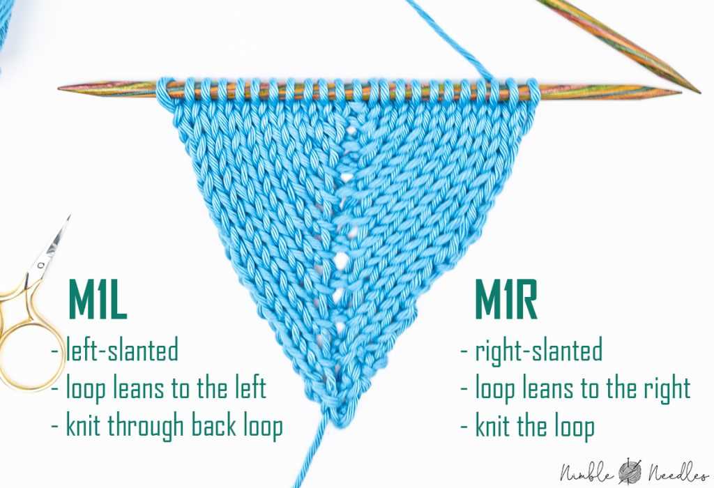 How to increase a knitting pattern to a larger size