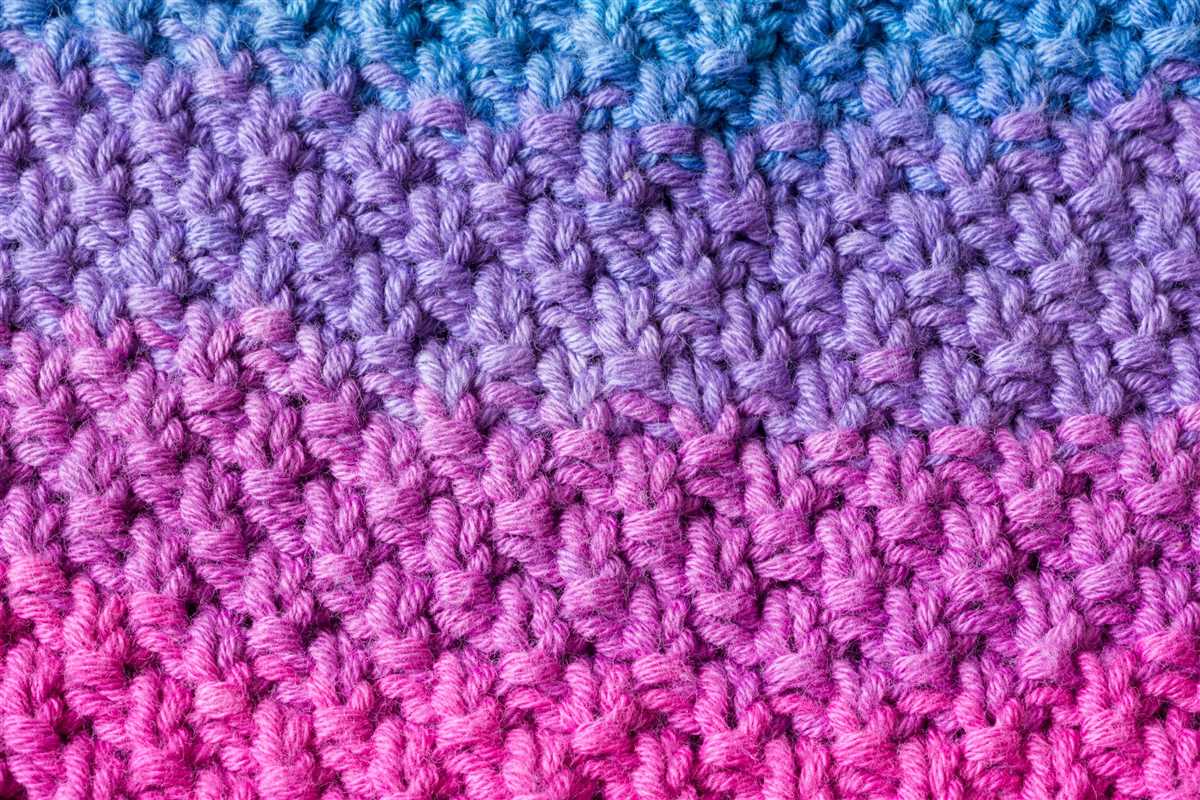 Knit stitch patterns for bulky yarn