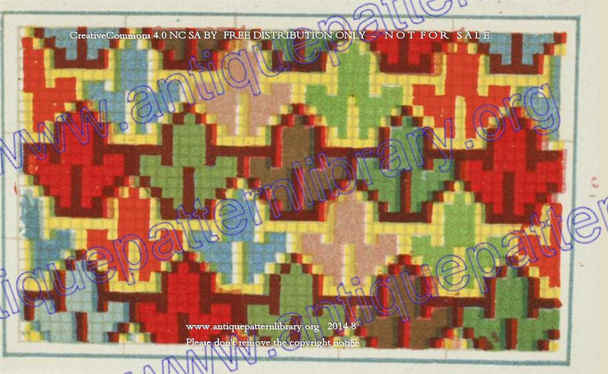 Antique pattern library knitting