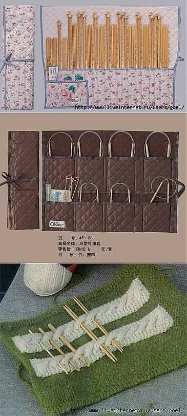 Knitting pattern organizer