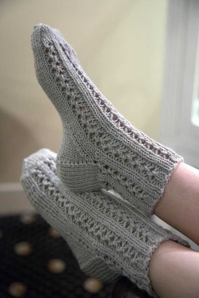 Turkish bed socks knitting pattern free