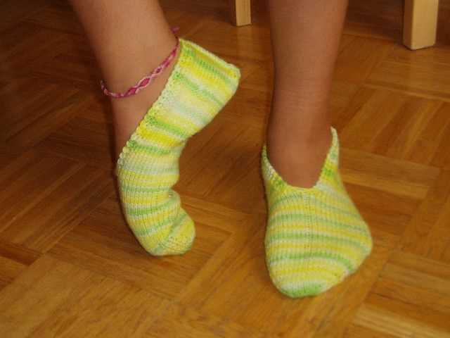 Turkish bed socks knitting pattern free