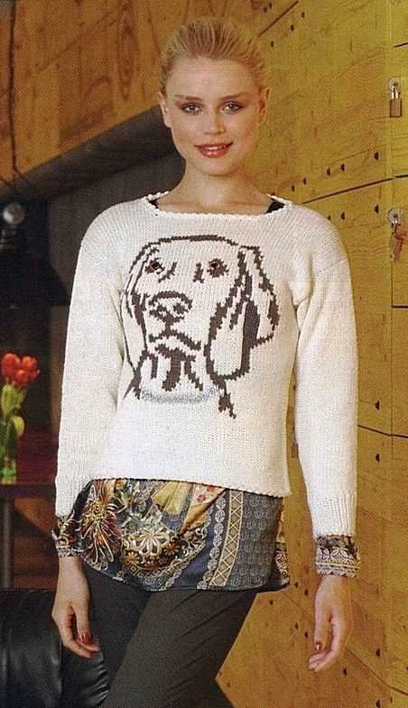 Sweatshirt knitting pattern