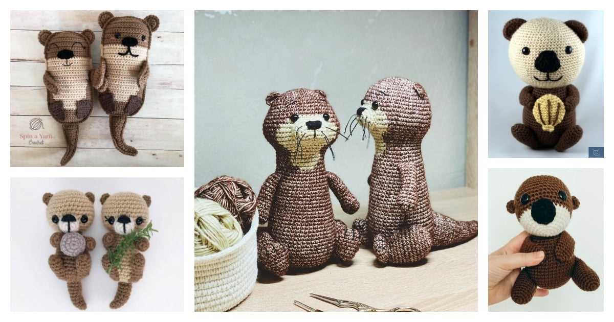 Sea otter knitting pattern