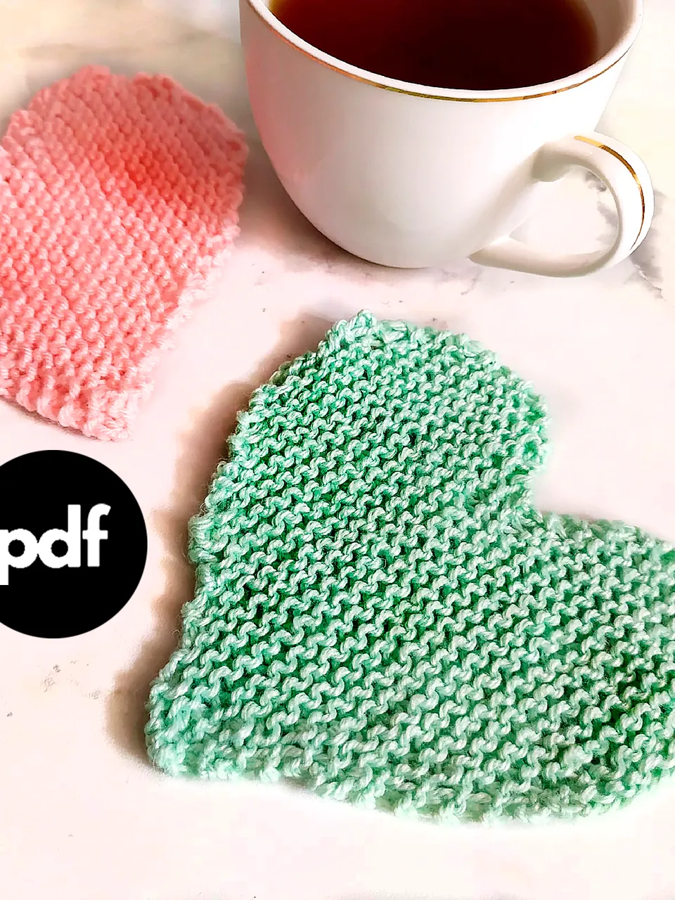 Knitting coaster patterns