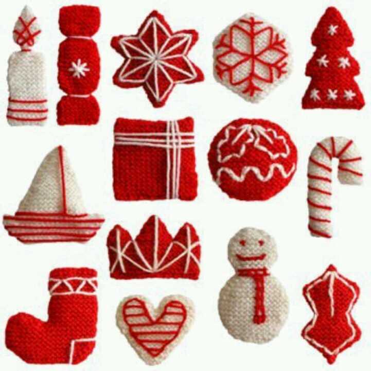 Knitted christmas decorations patterns free