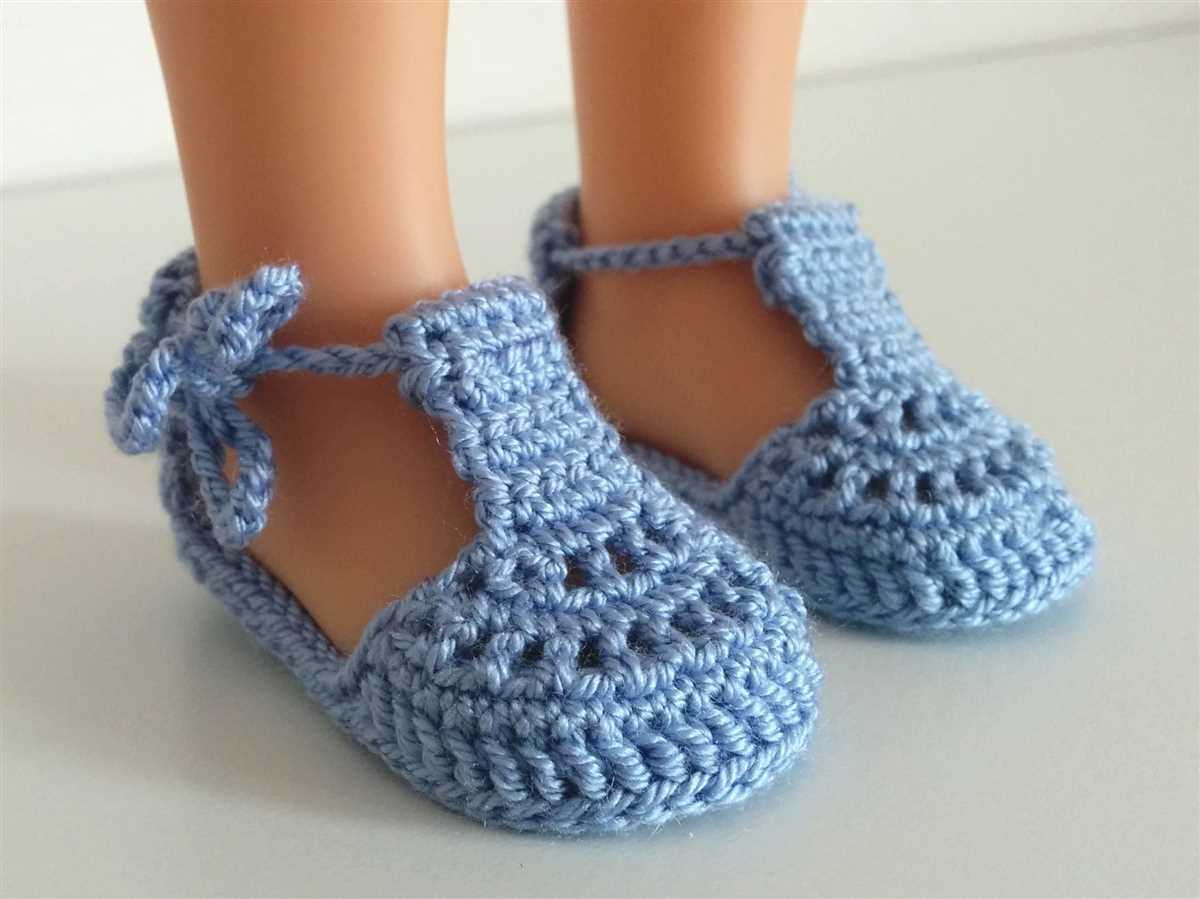 Knitted shoes pattern free