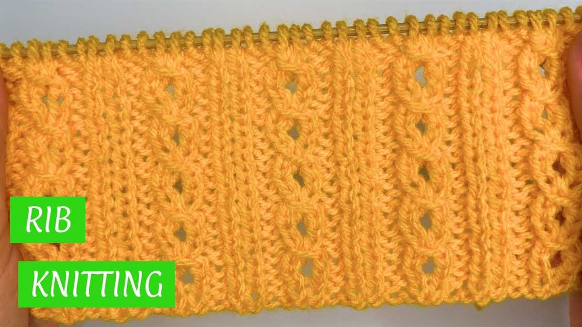 Easy first knitting patterns