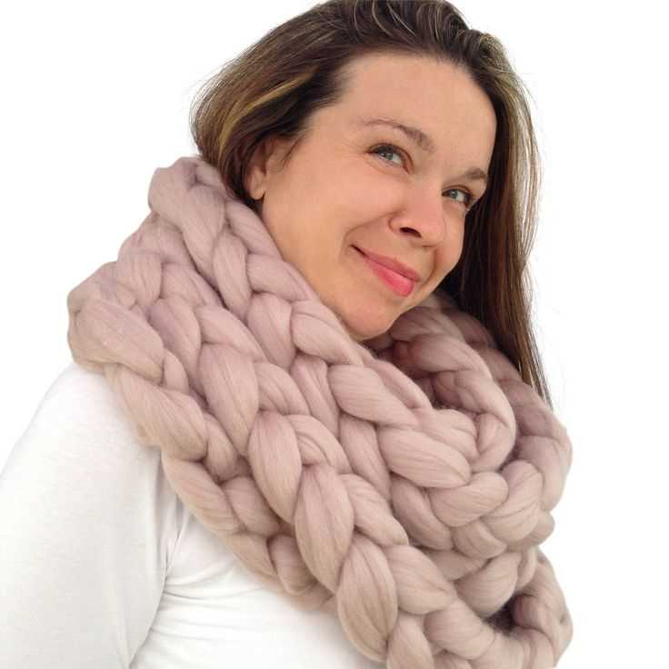 Chunky infinity scarf knitting pattern free