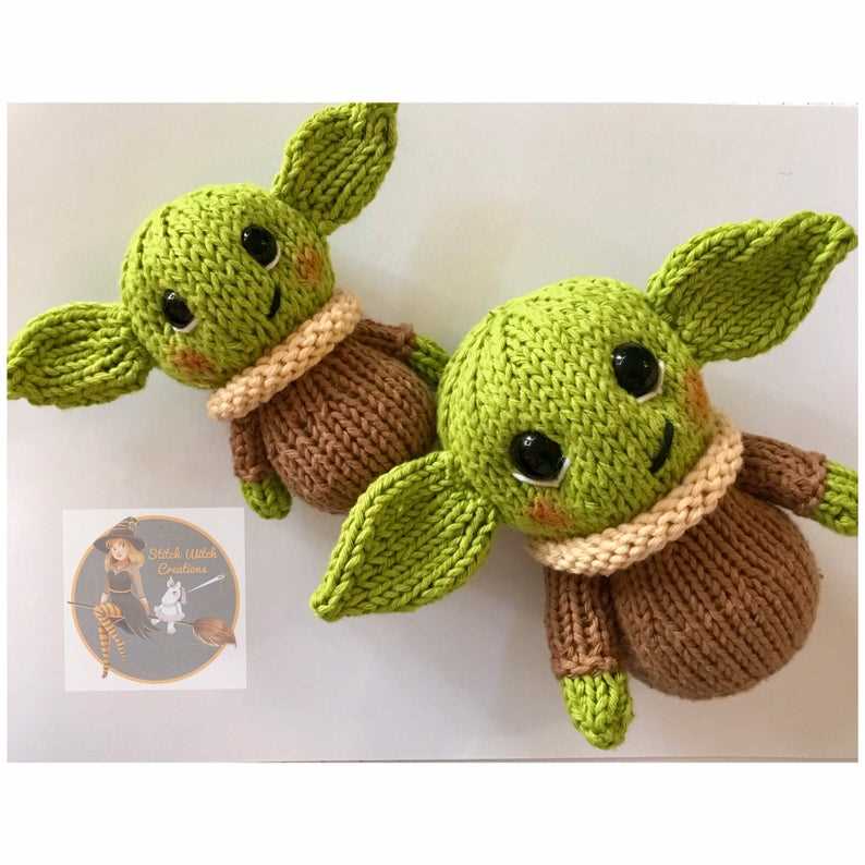 Free yoda knitting pattern