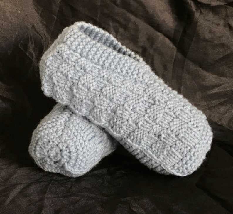 Knitted slipper pattern free