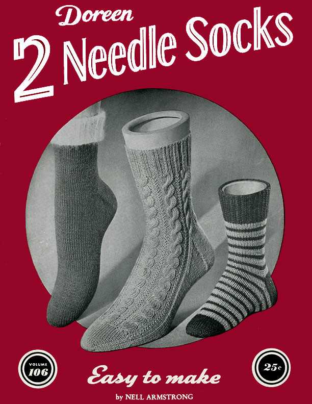 Free knitting patterns socks on two needles