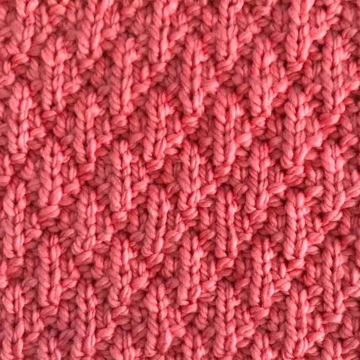 Seersucker knitting pattern