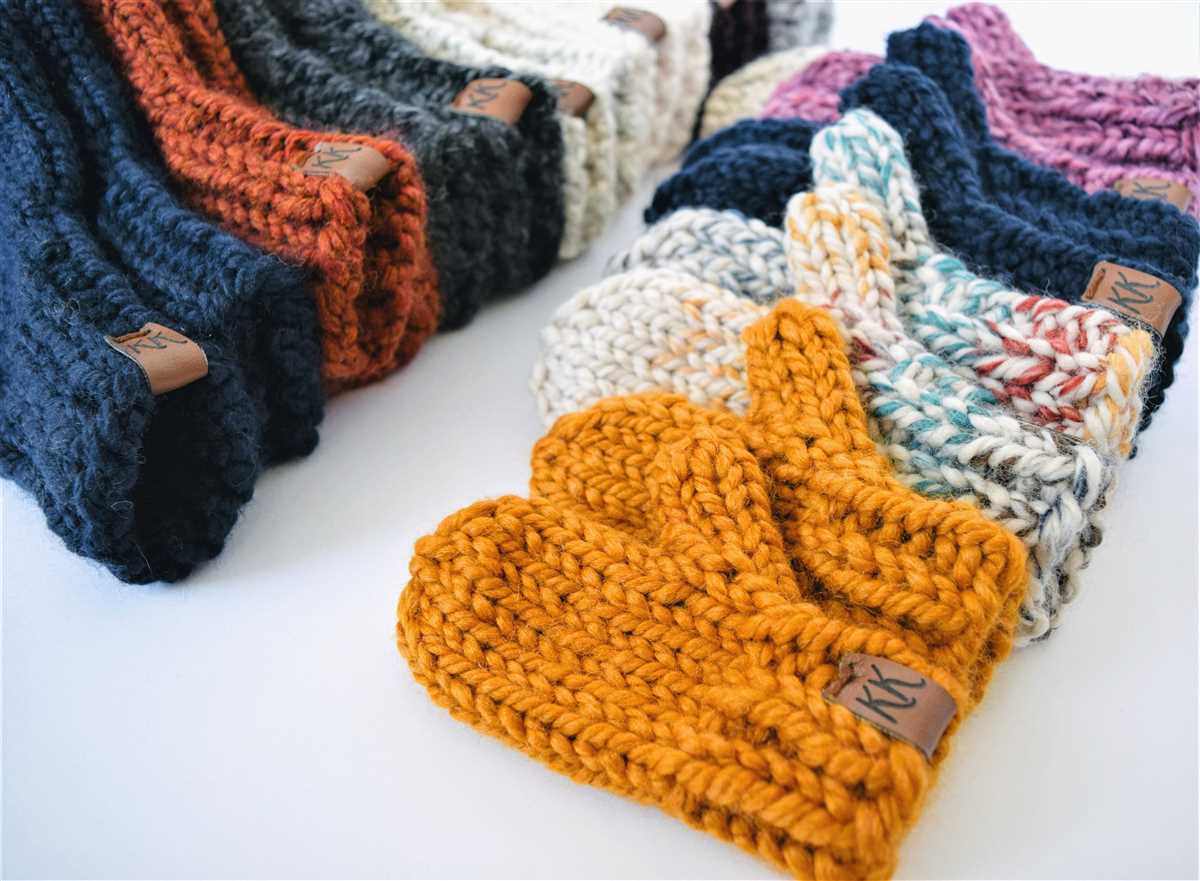 Free knitting pattern for womens mittens