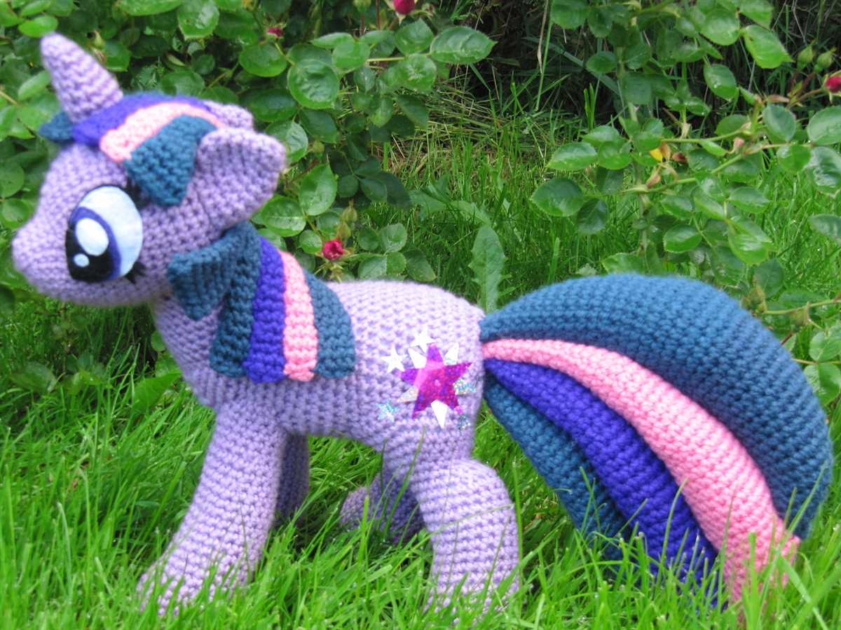 My little pony knitting pattern