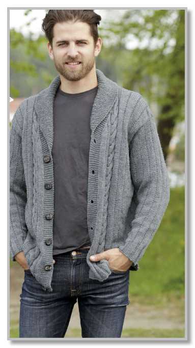 Free knitting patterns for men's jackets