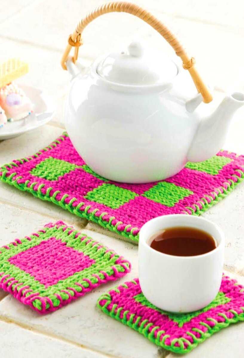 Double knit potholder pattern