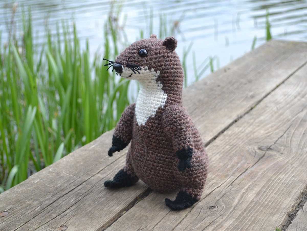 Sea otter knitting pattern