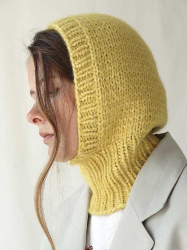 Free balaclava knitting pattern straight needles