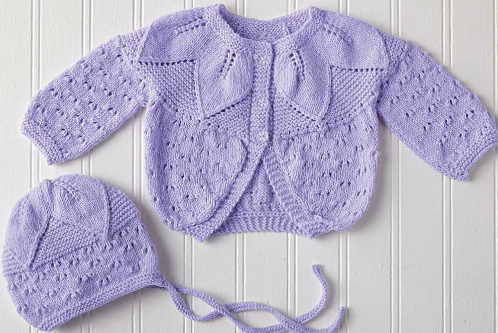 Matinee jacket knitting patterns free