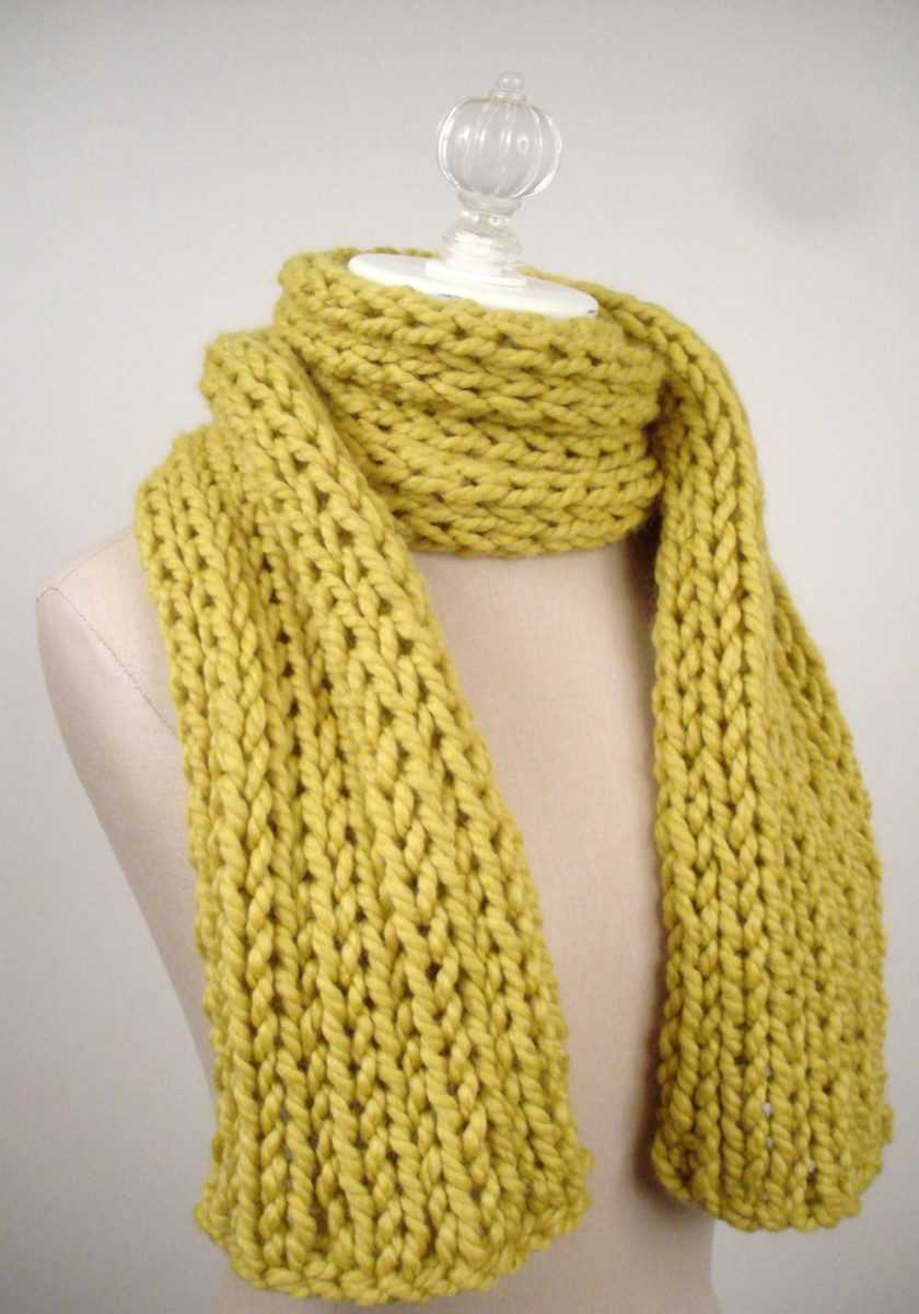 Unique scarf knitting patterns