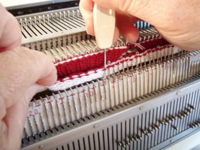 Brother knitting machine sock pattern