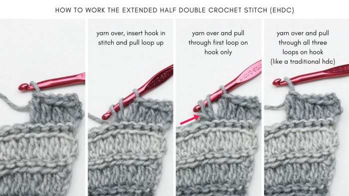 Crochet looks like knitting patterns