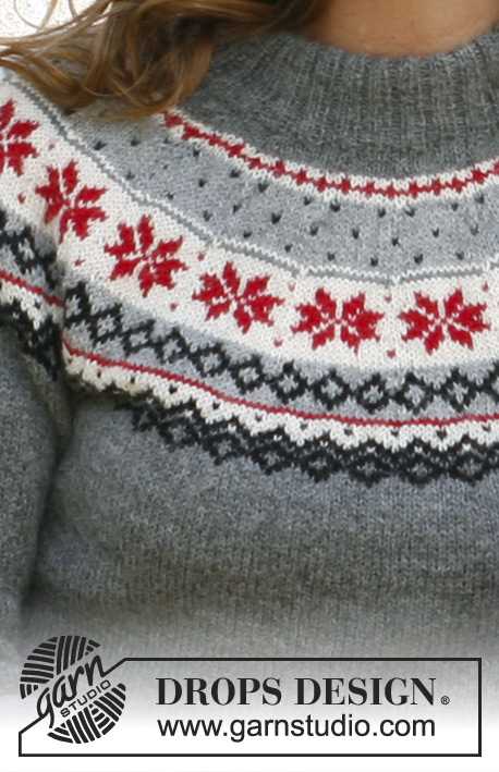 Icelandic knitting using rose patterns