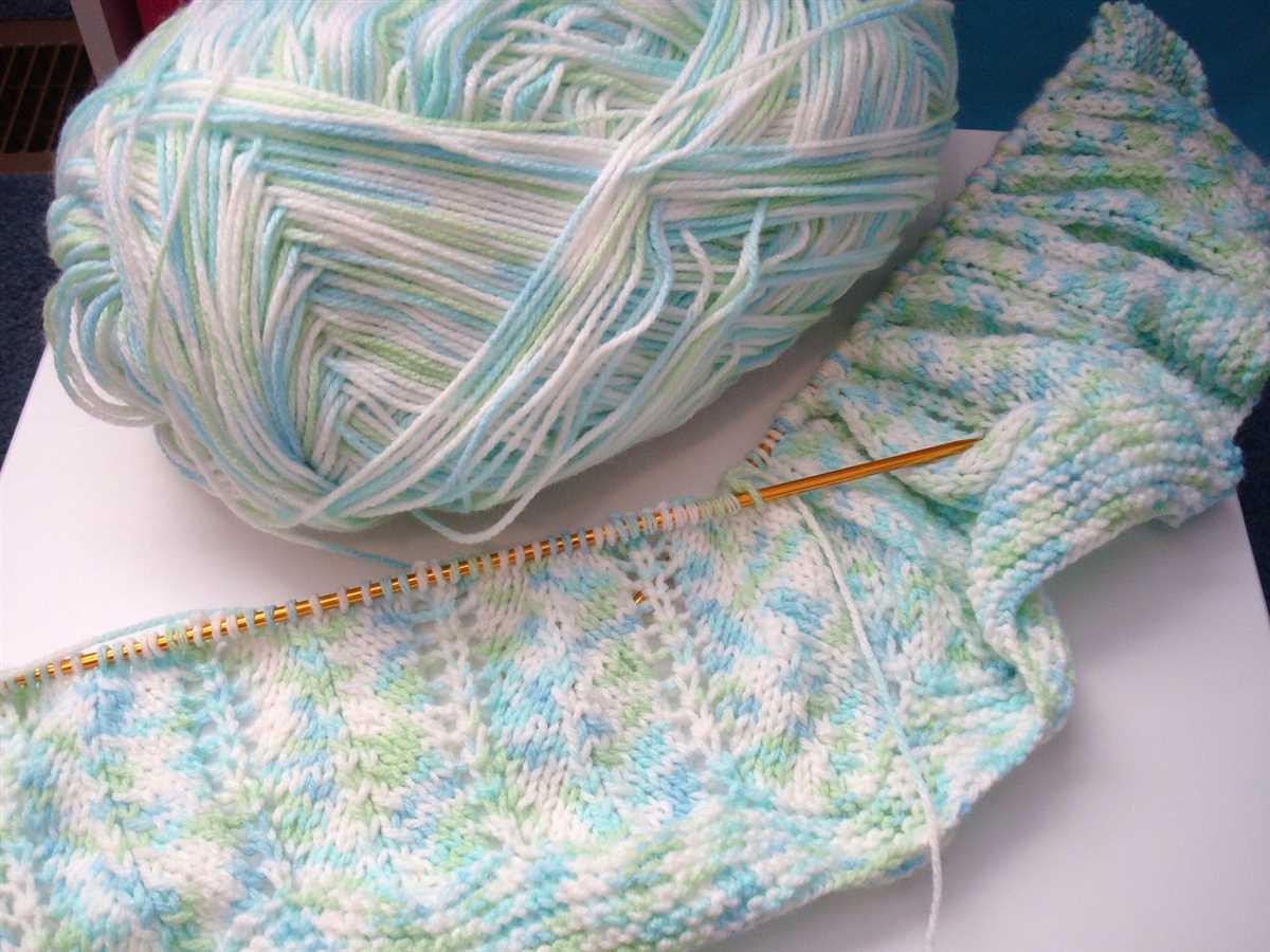 Blanket yarn patterns knit