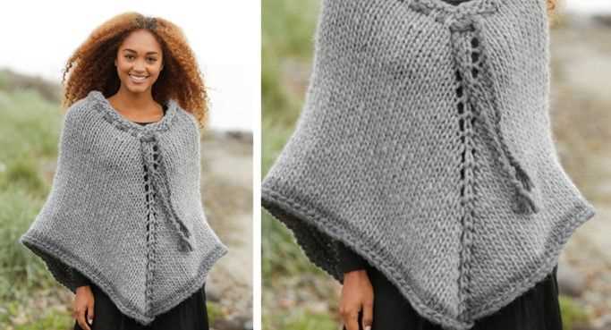 Free poncho knitting patterns nz