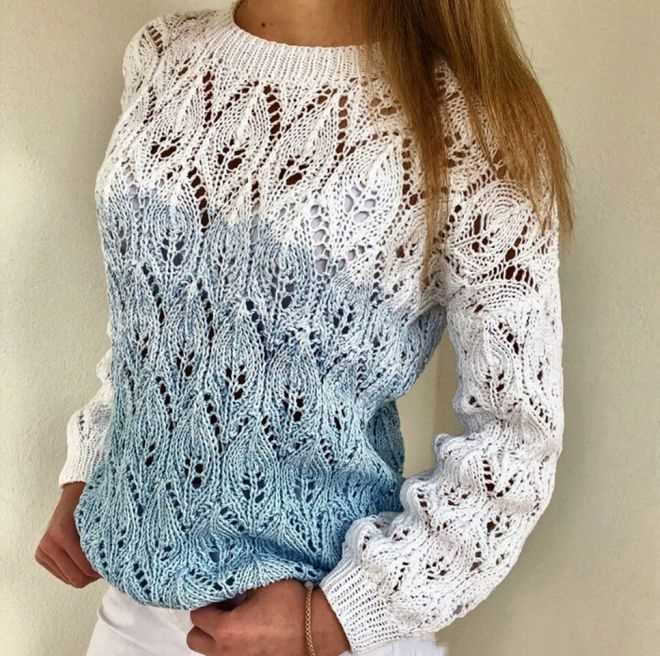 Gradient knitting patterns