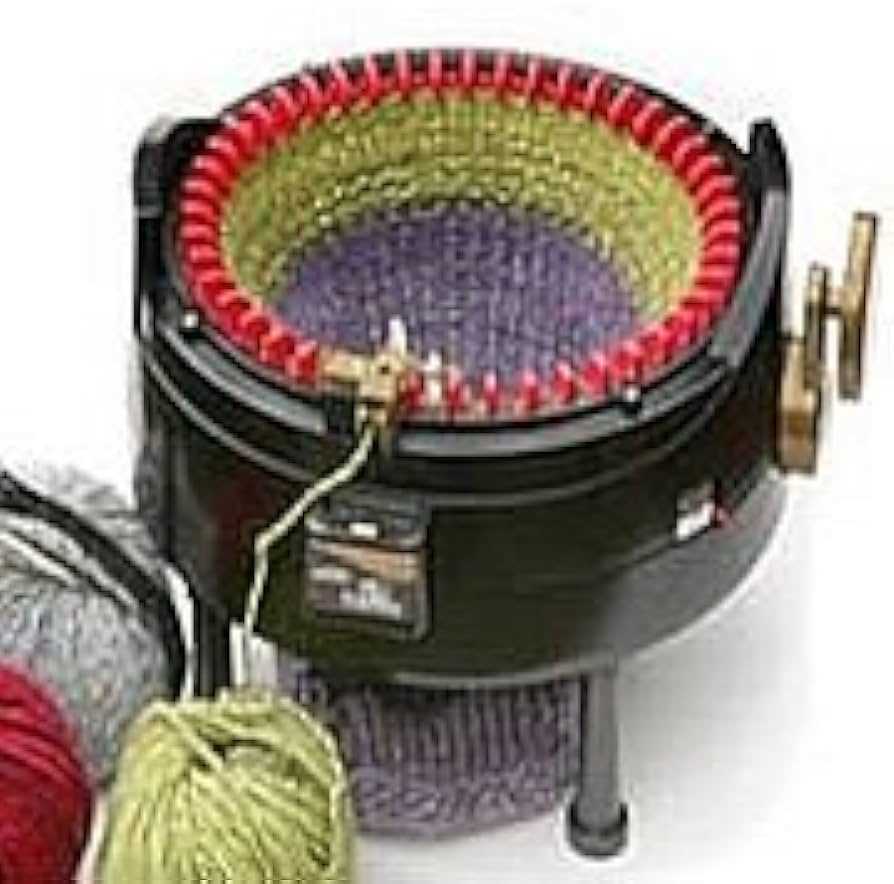 Addi knitting machine pumpkin pattern