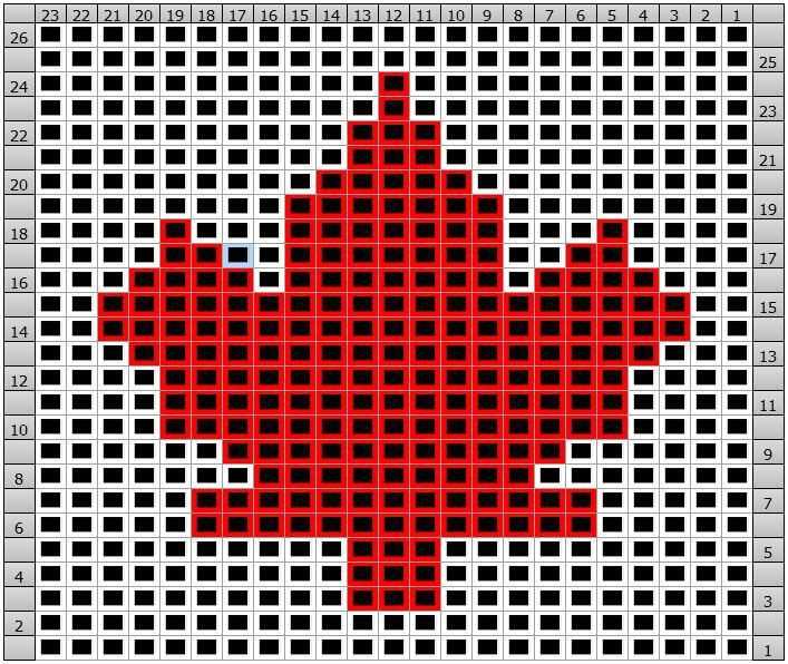 Canadian maple leaf knitting pattern