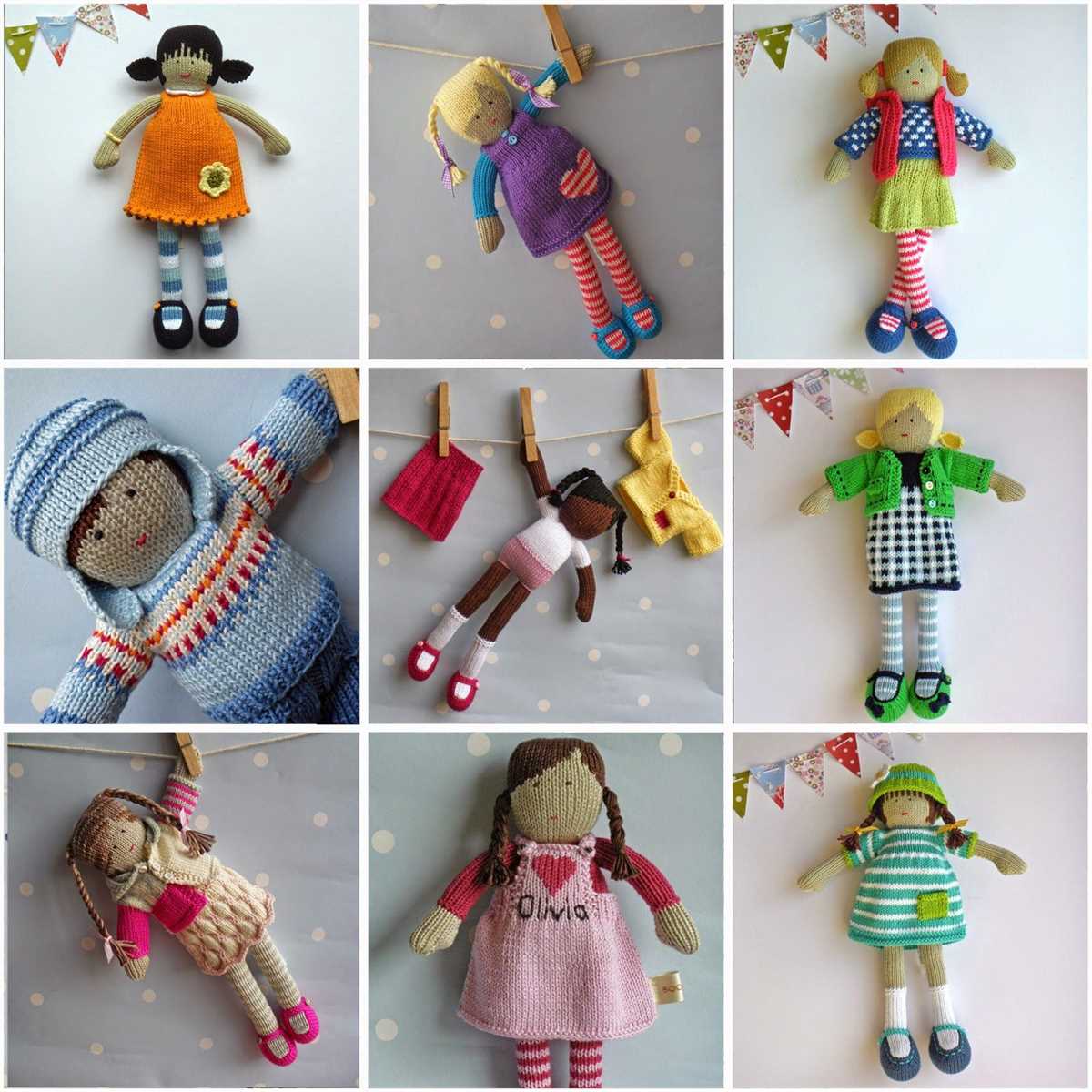 Hand knitted toys patterns free