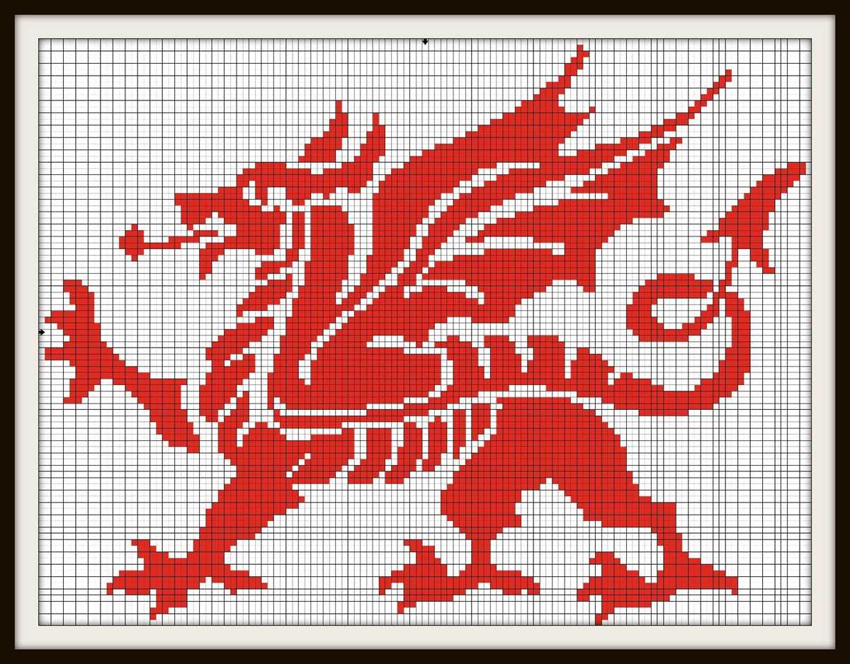 Dragon stitch knitting pattern