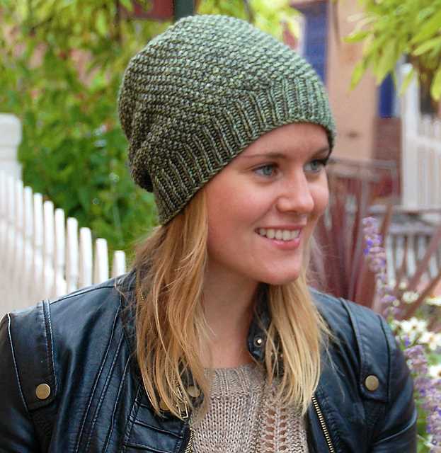 Slouchy beanie knit pattern ravelry