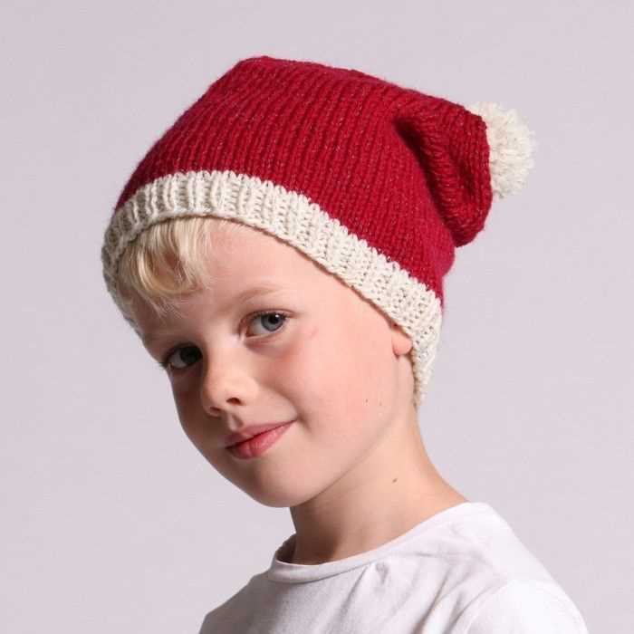 Knitting pattern for christmas hat