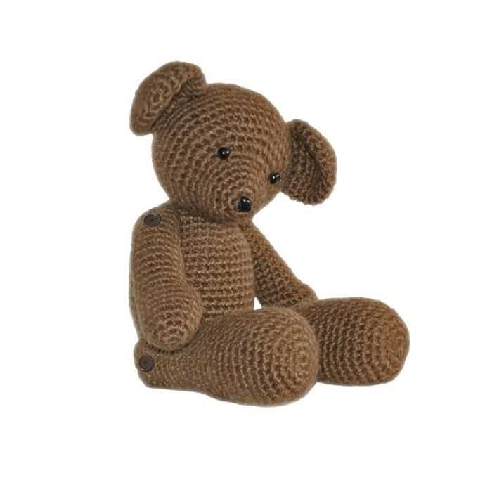 Easy knitted teddy bear pattern