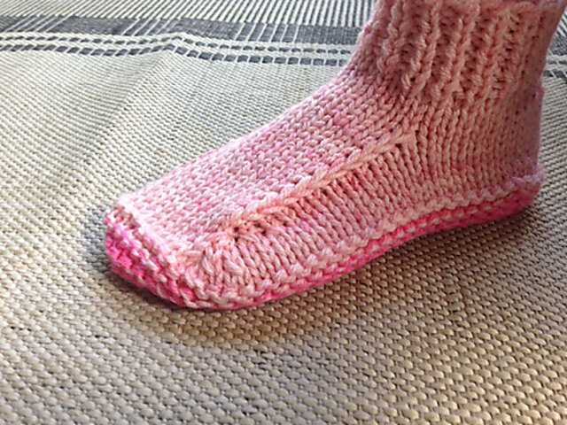 Easy knitted slipper patterns free