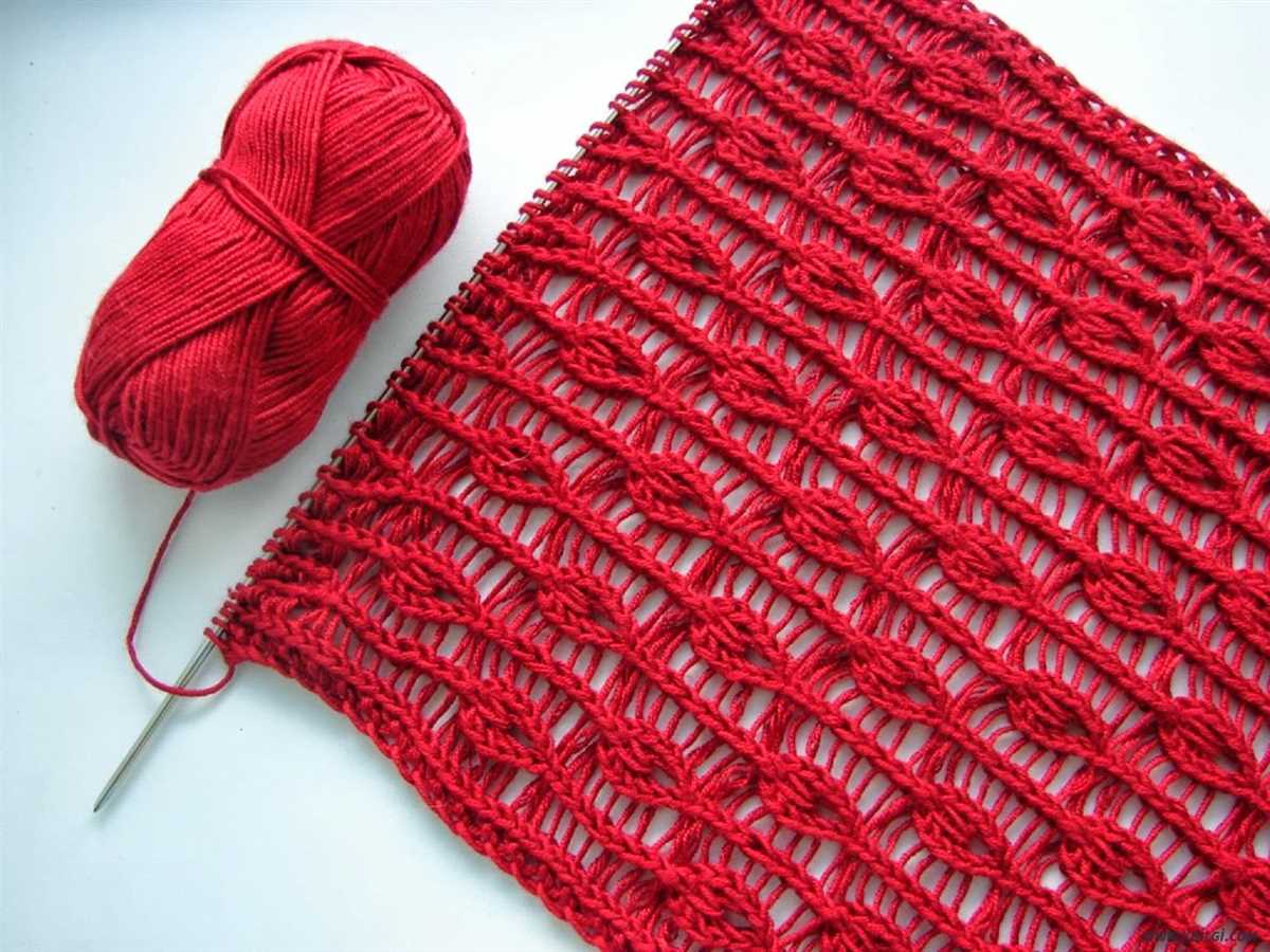 Easy pretty scarf knit patterns