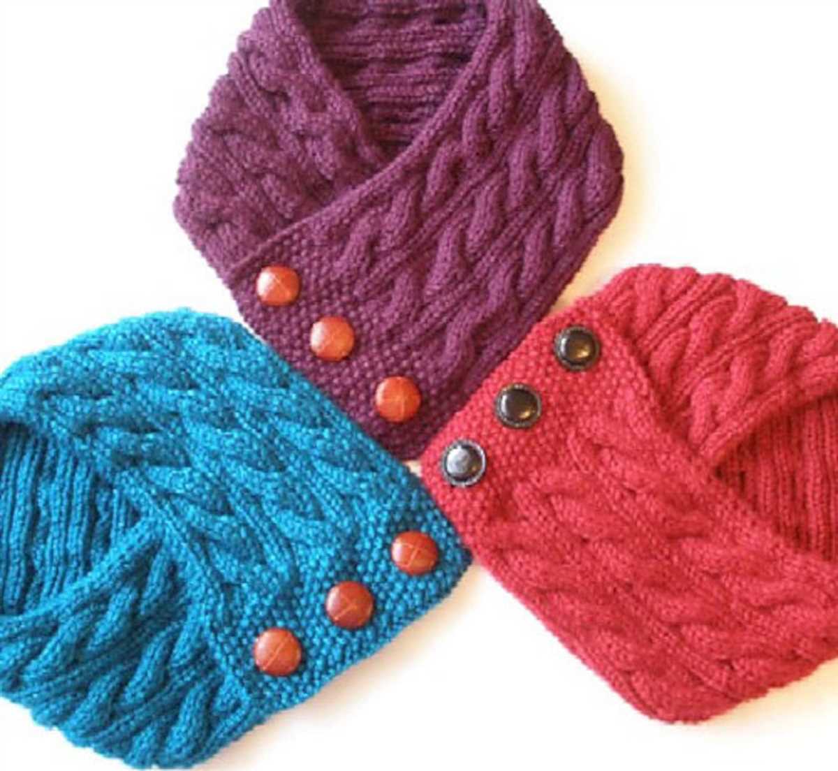 Knitted neck warmer patterns