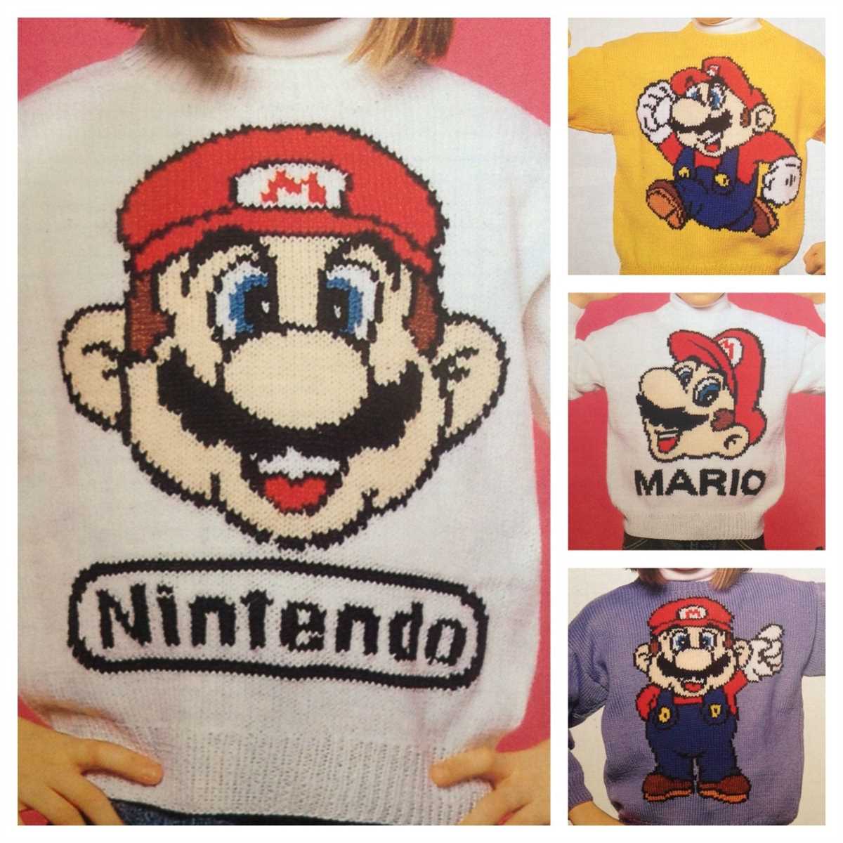 Mario knitting patterns download