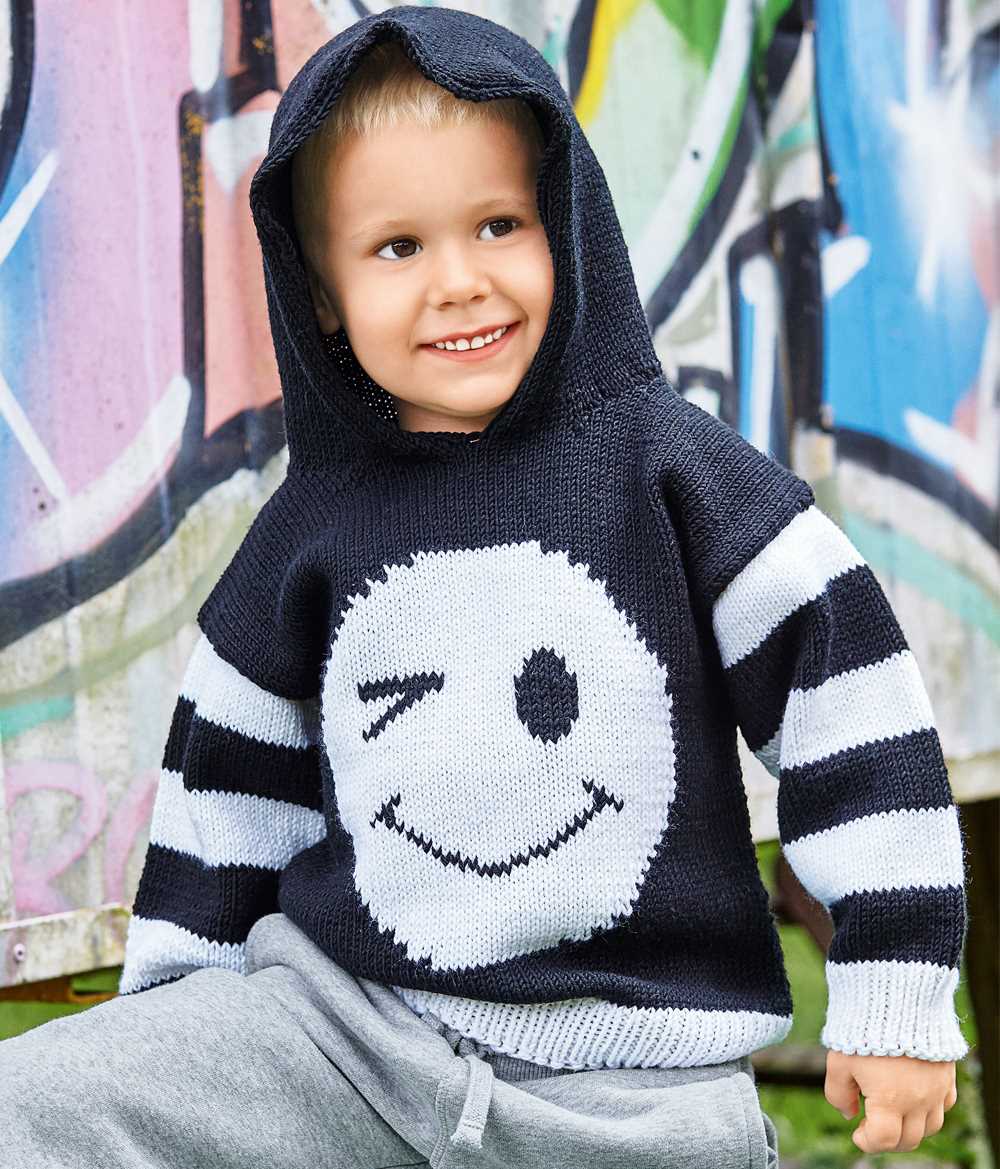 Knitting patterns for childrens hoodies