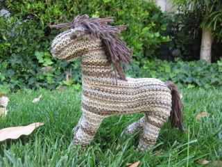 Free horse pattern knitting