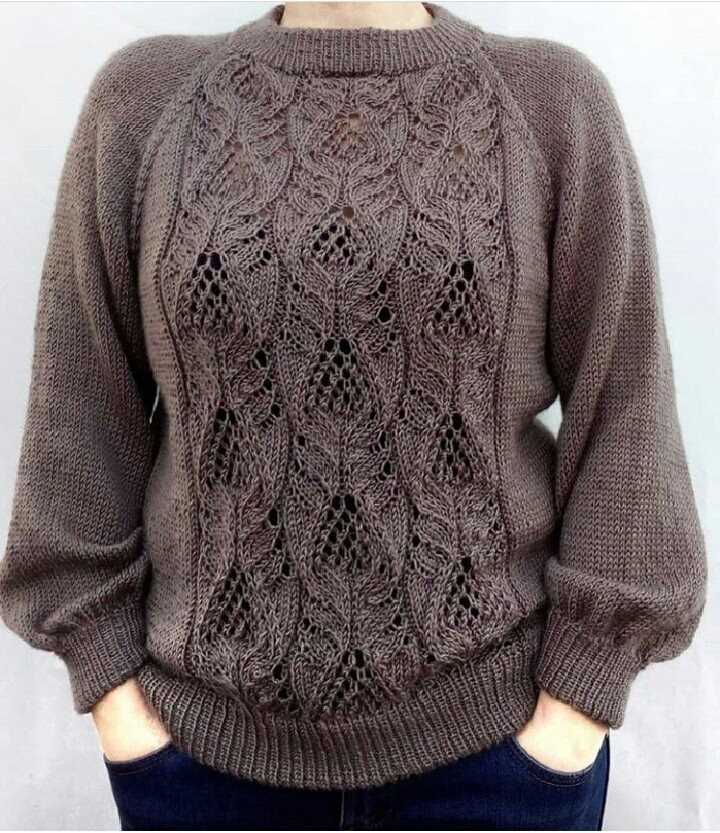 Campfire sweater knitting pattern