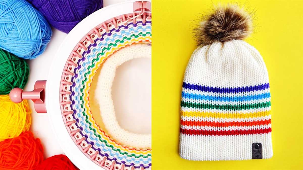 Sentro knitting machine hat patterns